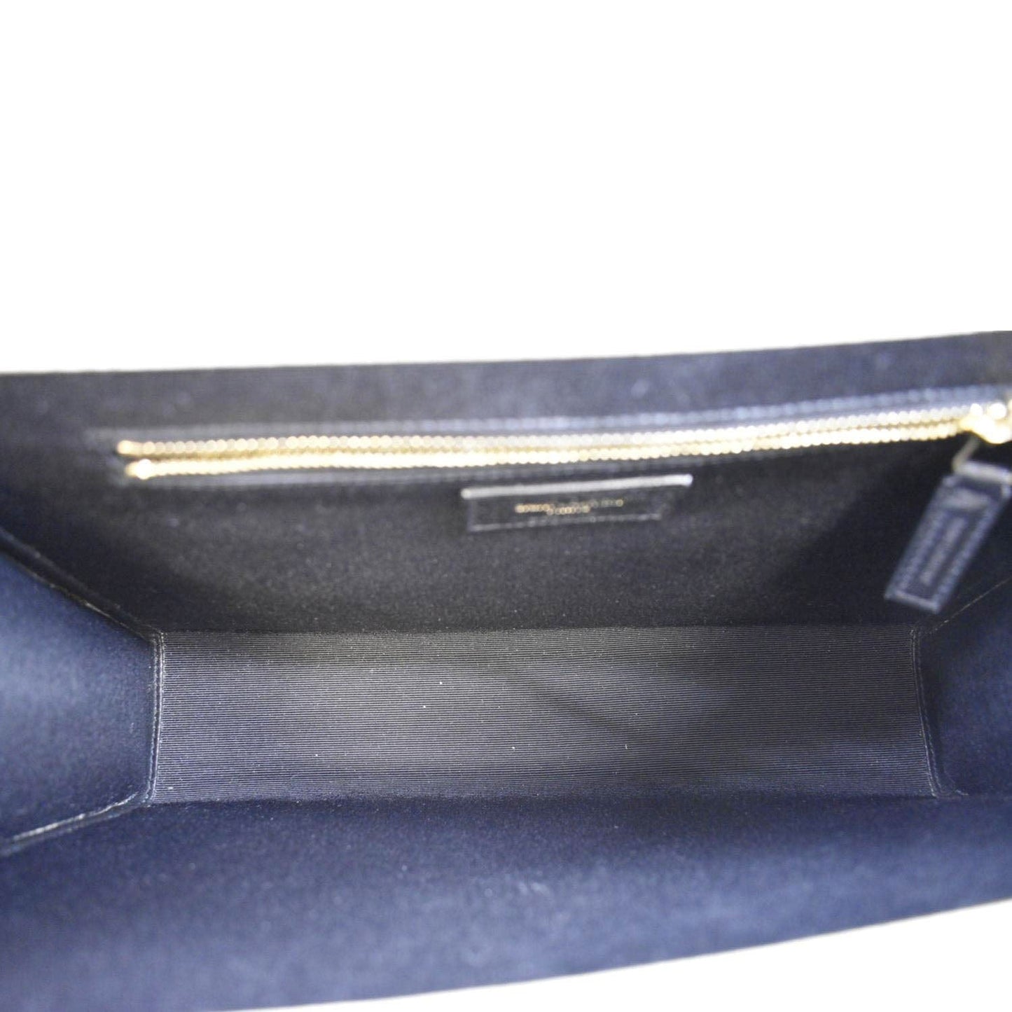 YVES SAINT LAURENT Large Envelope Flap Matelasse Leather Shoulder Bag Khaki Green