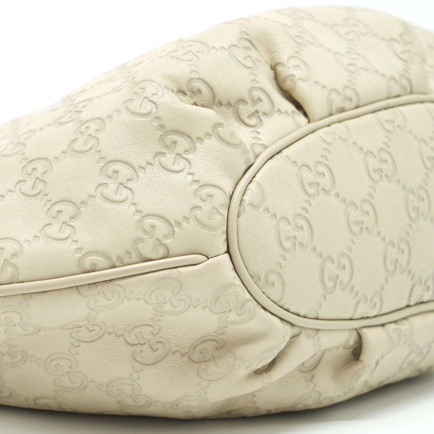Gucci GG supreme Print Bag Light Grey