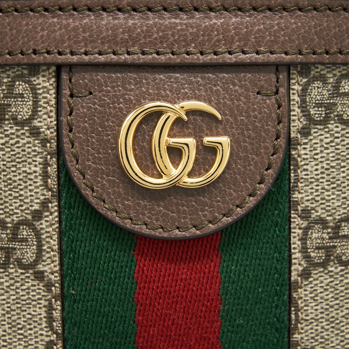Gucci Shopping Tote Bag GG Supreme Canvas