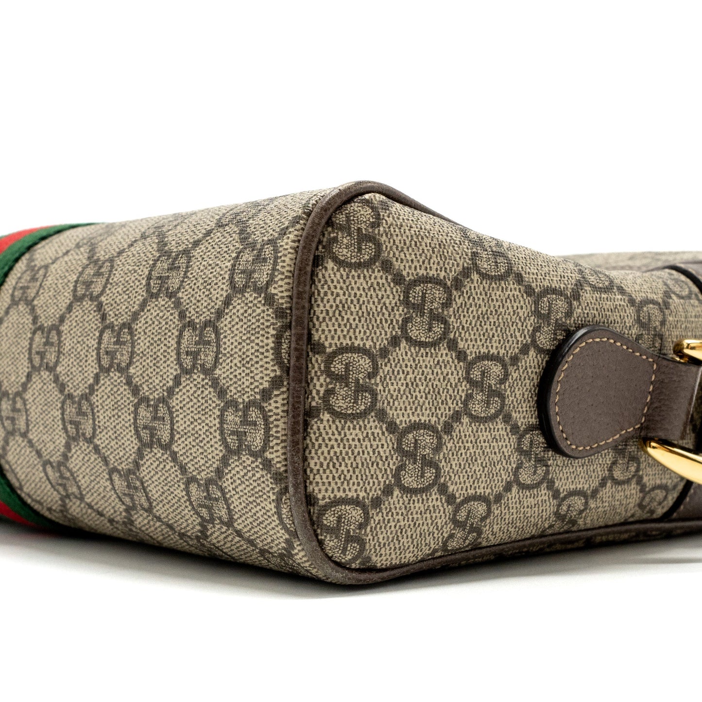 Gucci Ophidia GG supreme zip crossbody bag Canvas / leather