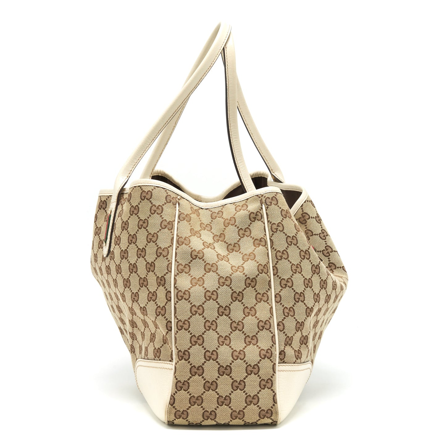 Gucci Princy Tote Bag GG Supreme Canvas/ White