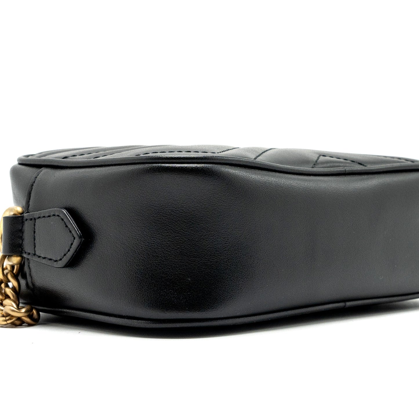 Gucci GG Marmont Matelasse Mini Bag Calfskin Black