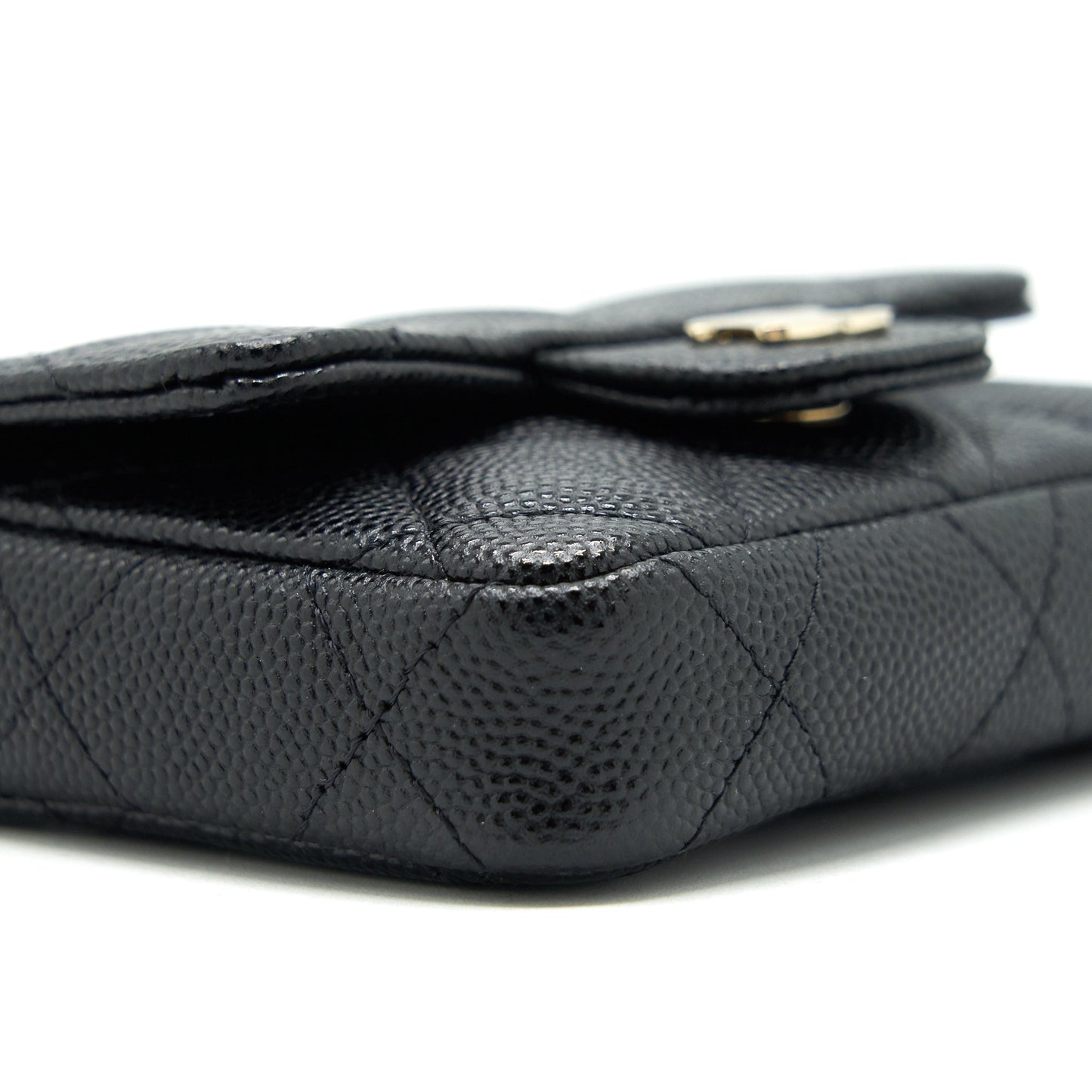Chanel 21B Belt Bag Caviar Black L