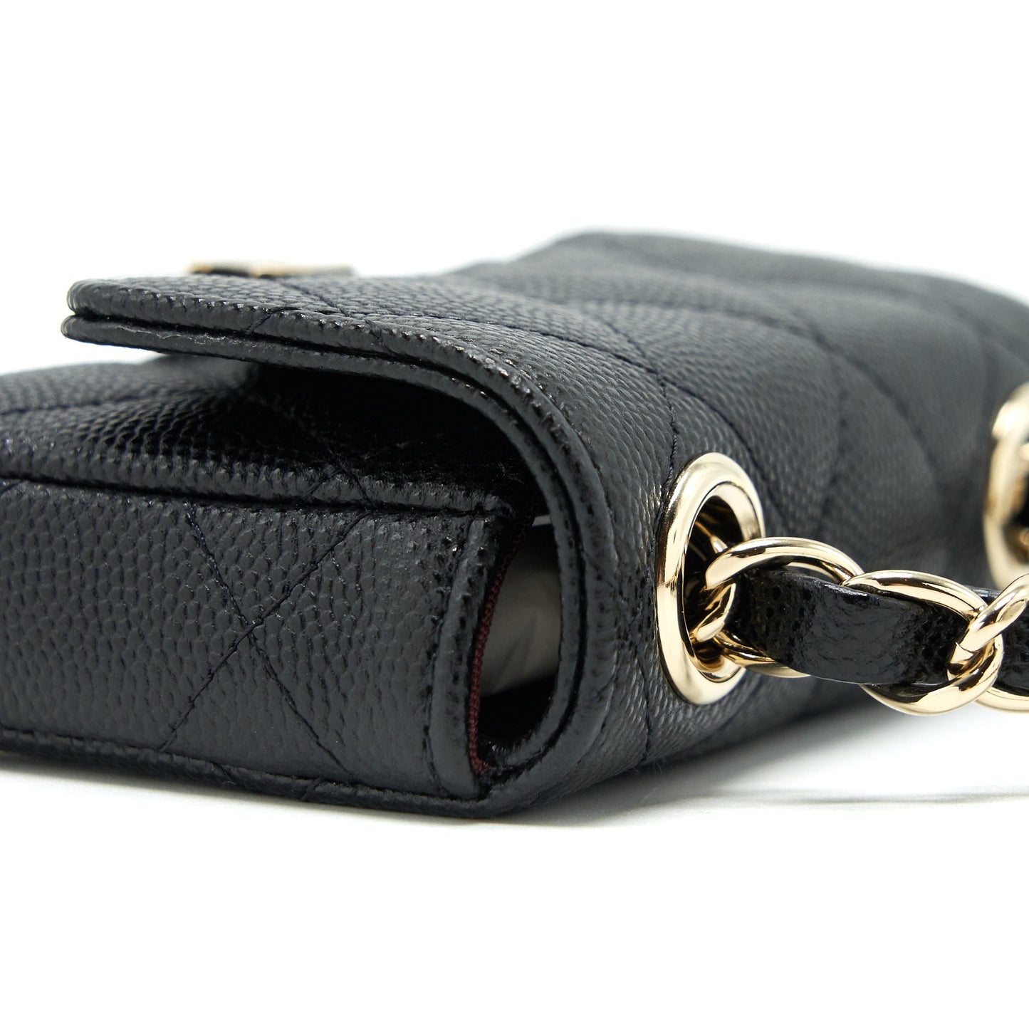 Chanel 21B Belt Bag Caviar Black L