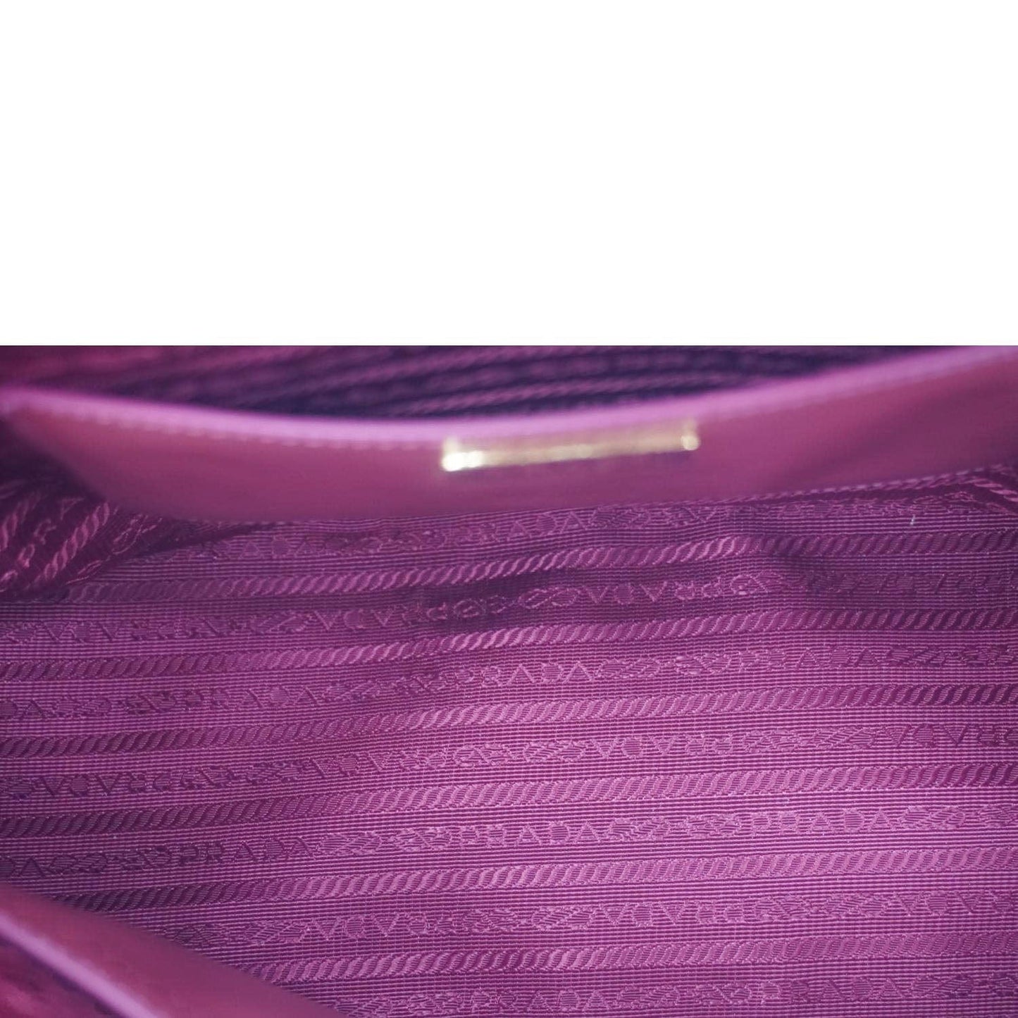 PRADA Promenade Tall Saffiano Leather Crossbody Bag Orange
