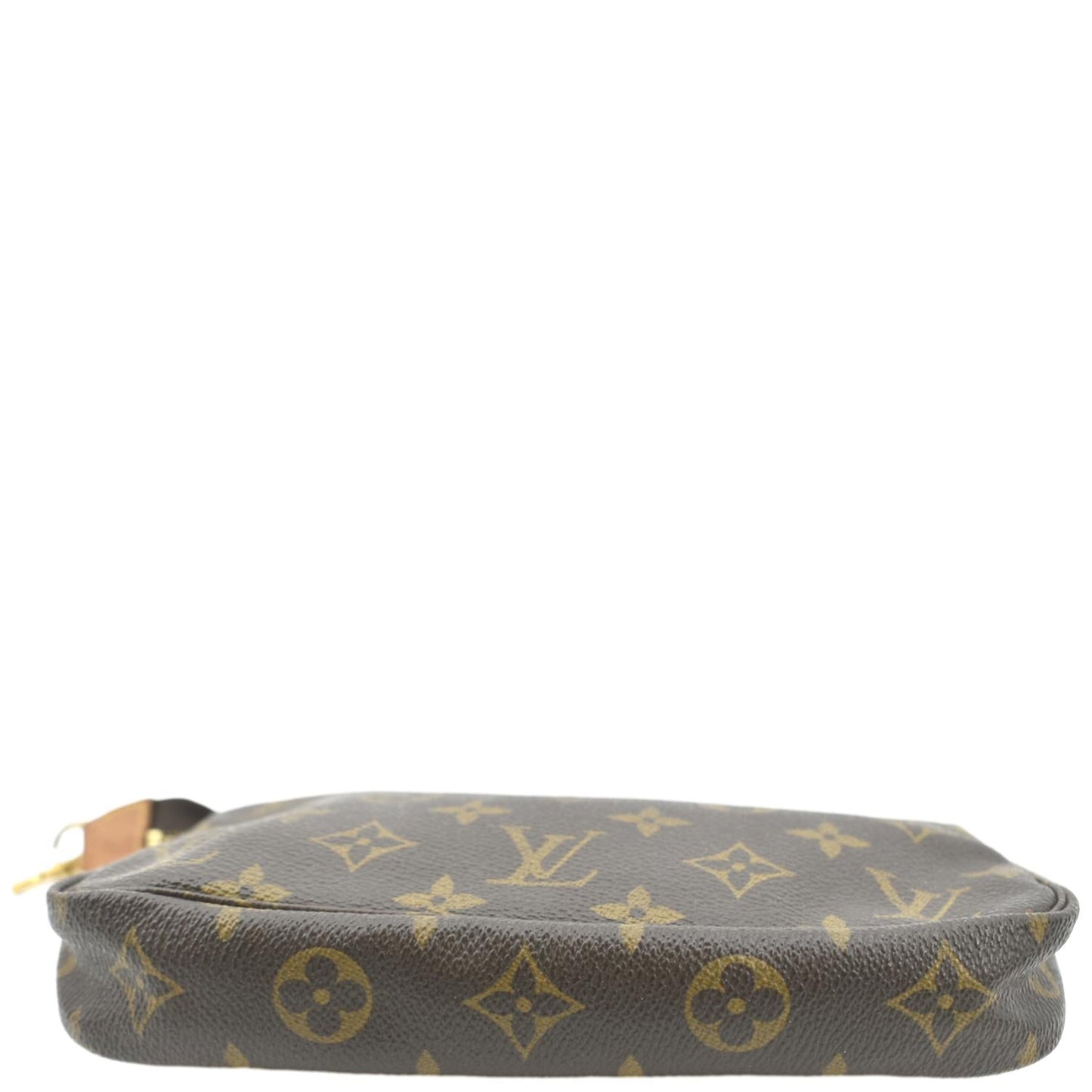 LOUIS VUITTON Pochette Accessoires Monogram Canvas Pouch Bag Brown