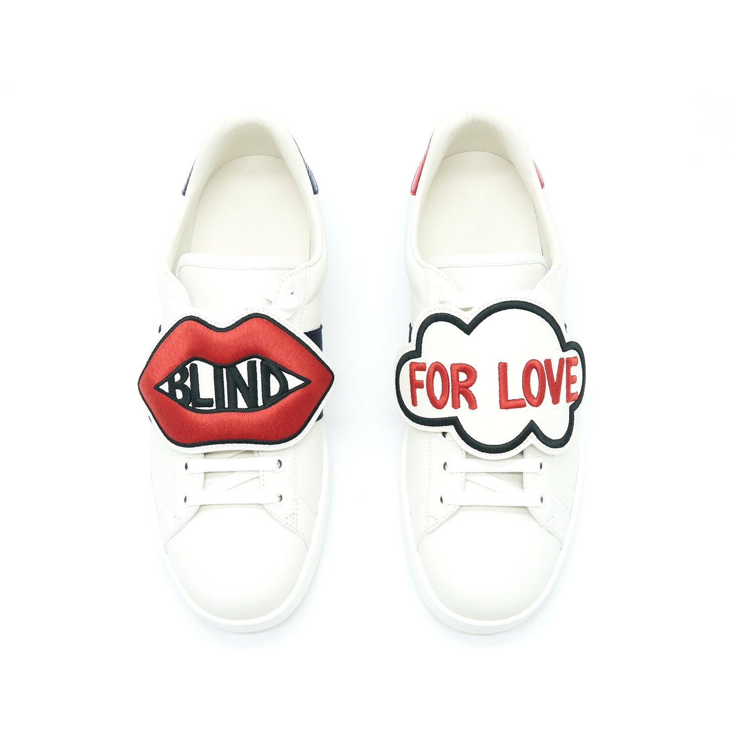 Gucci Size 9.5 Sneakers White/ Multicolour