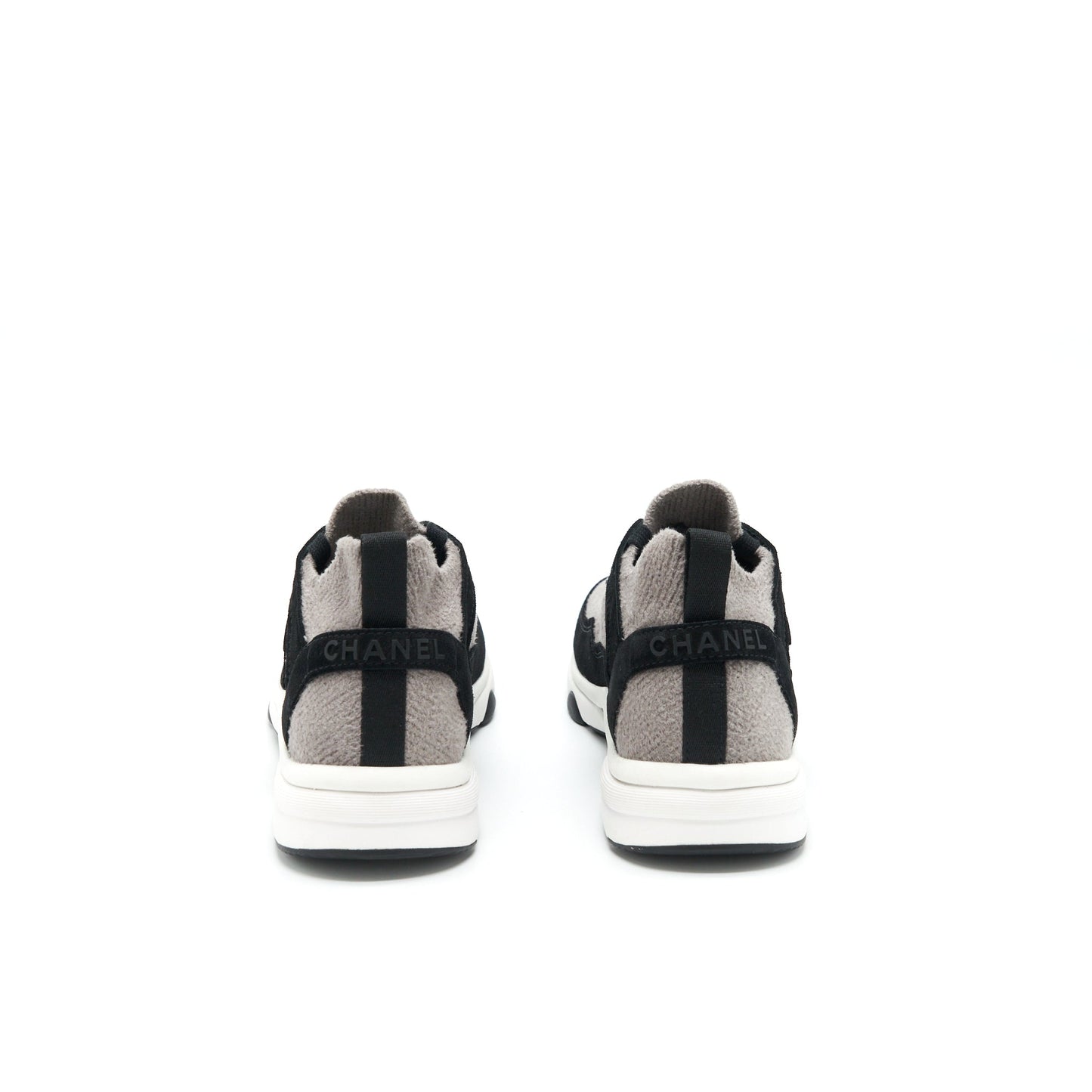 Chanel Size 37 Women’s Sneakers Grey/ Black