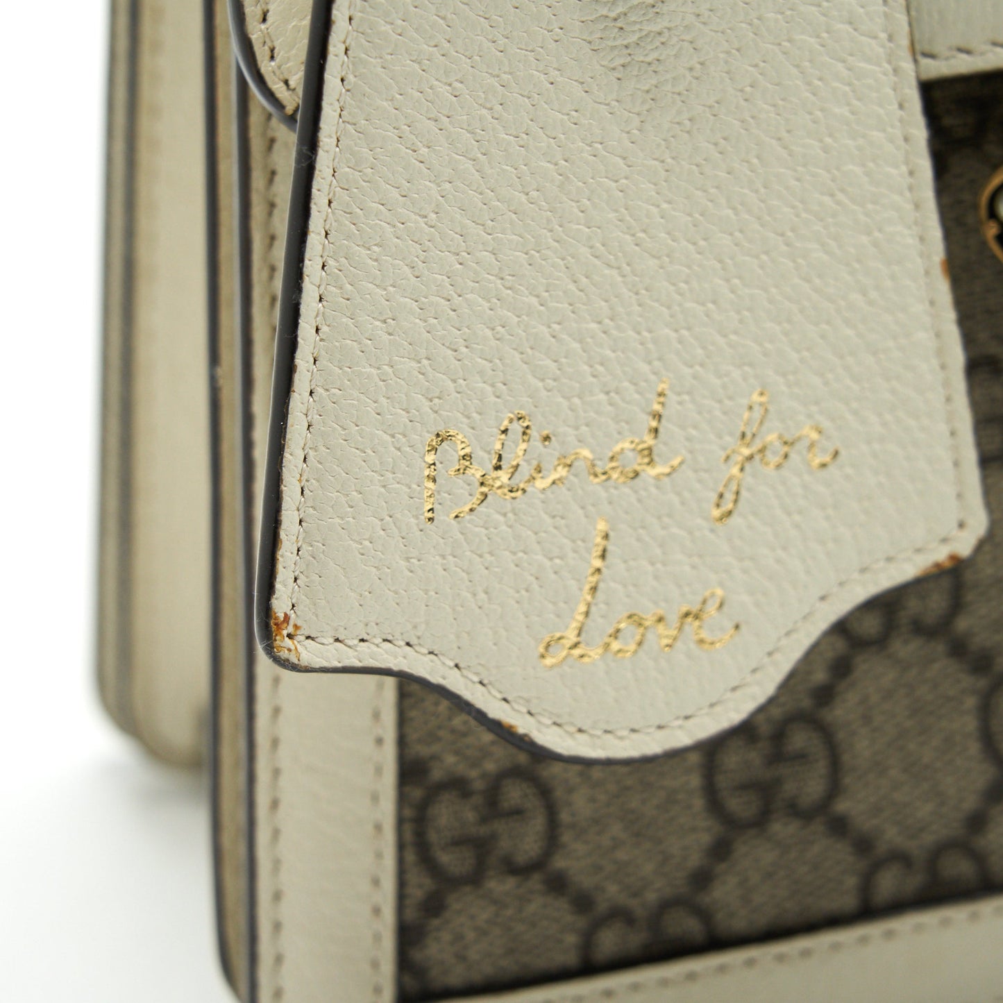 Gucci Queen Margrate Top handle Bag GG Supreme Coated Canvas