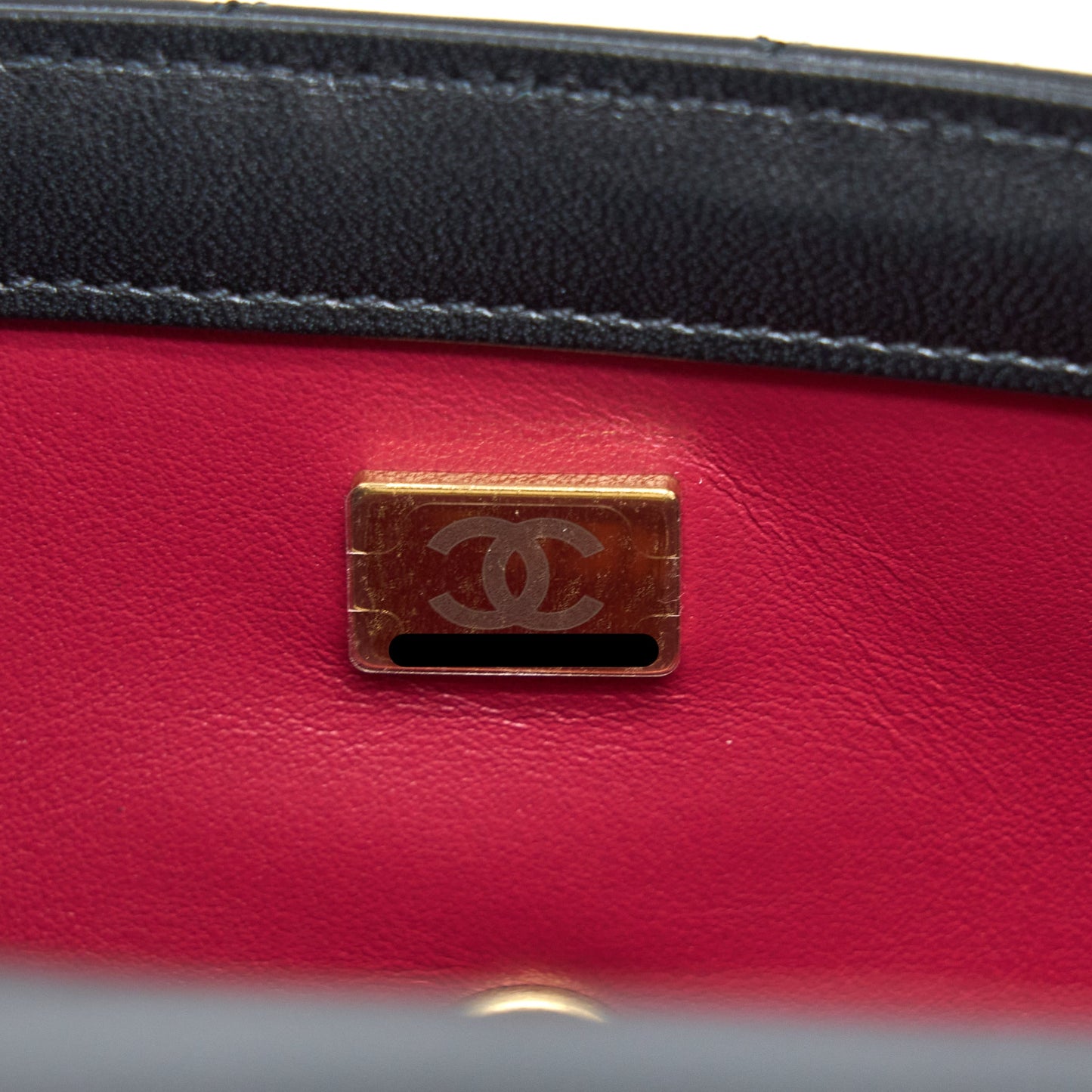 Chanel 23S Camellia Chain Mini Rectangular Lambskin Black Brushed (Microchip)