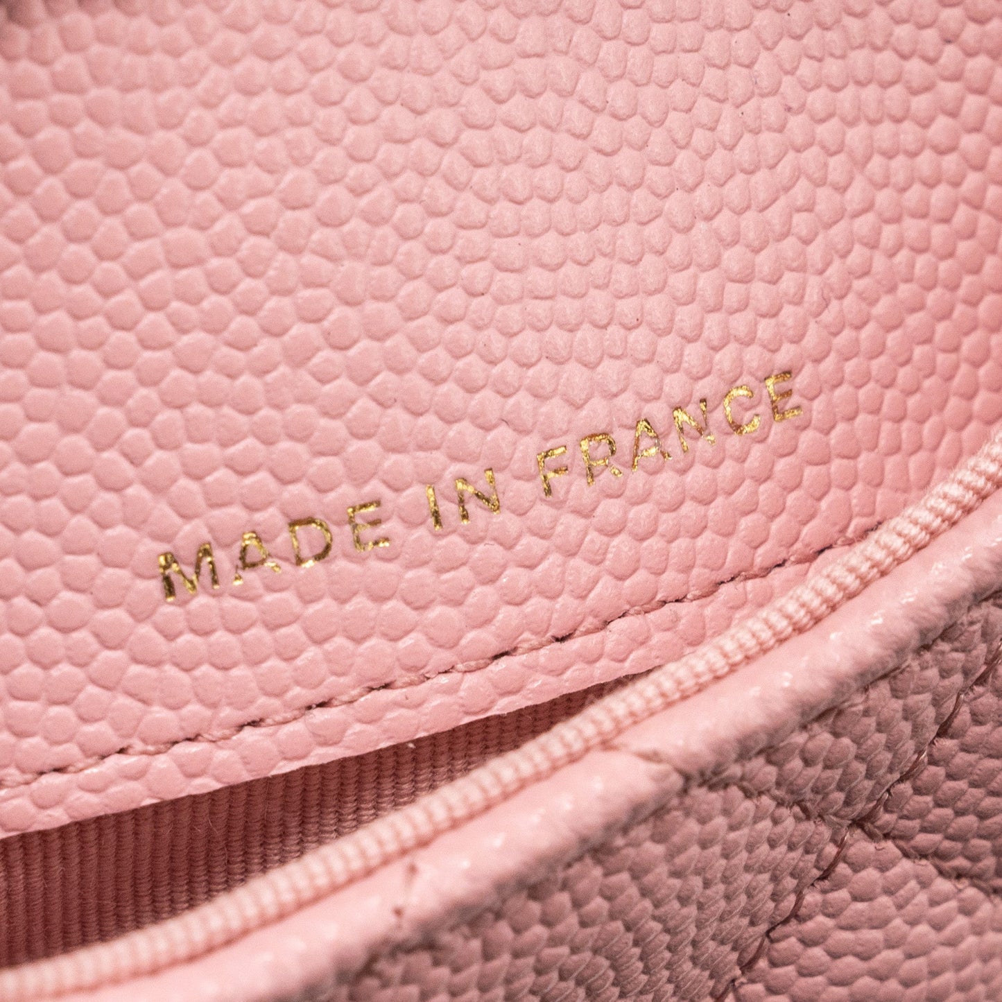 Chanel Mini Flap Belt Bag Caviar Pink L