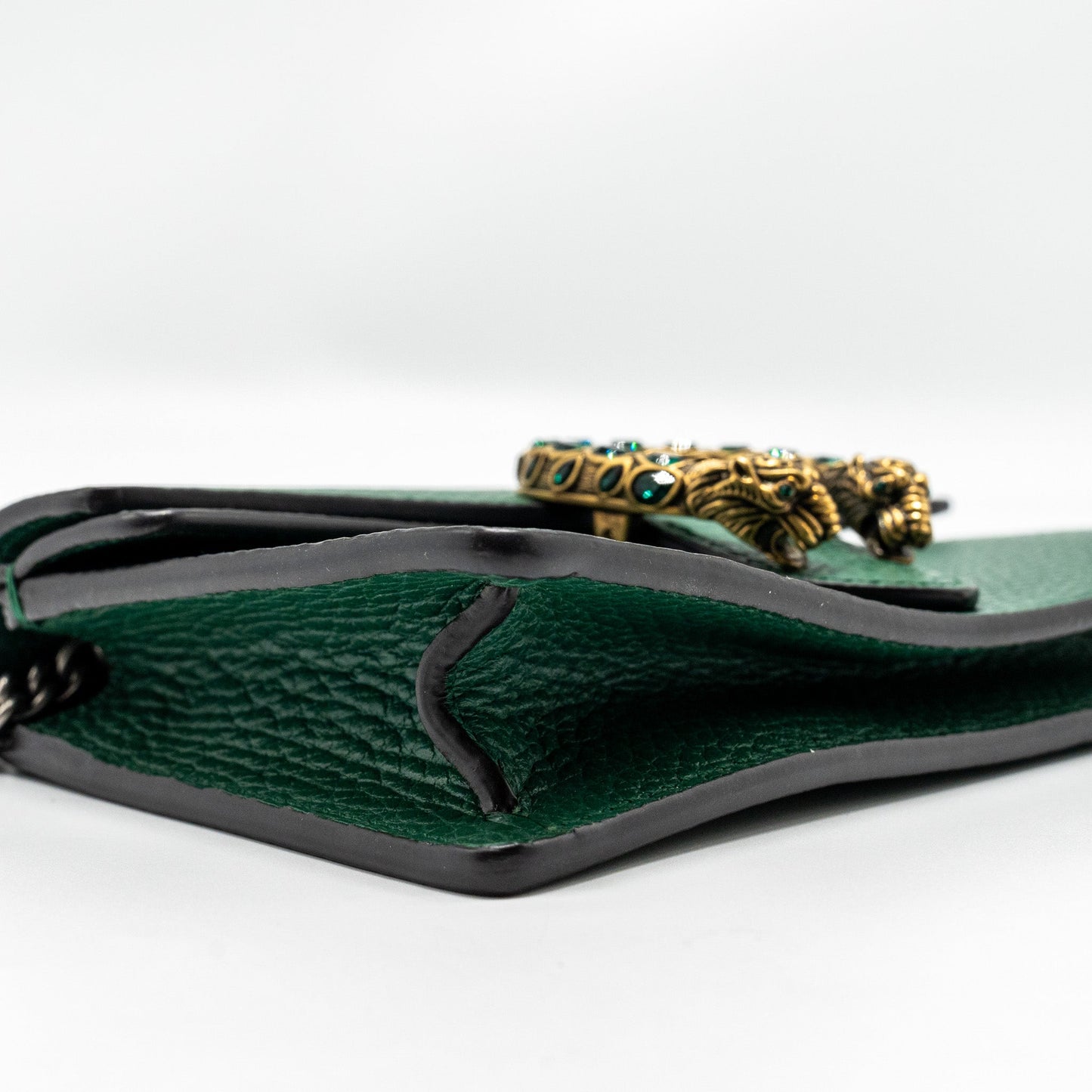 Gucci super mini Dionysus calfskin green