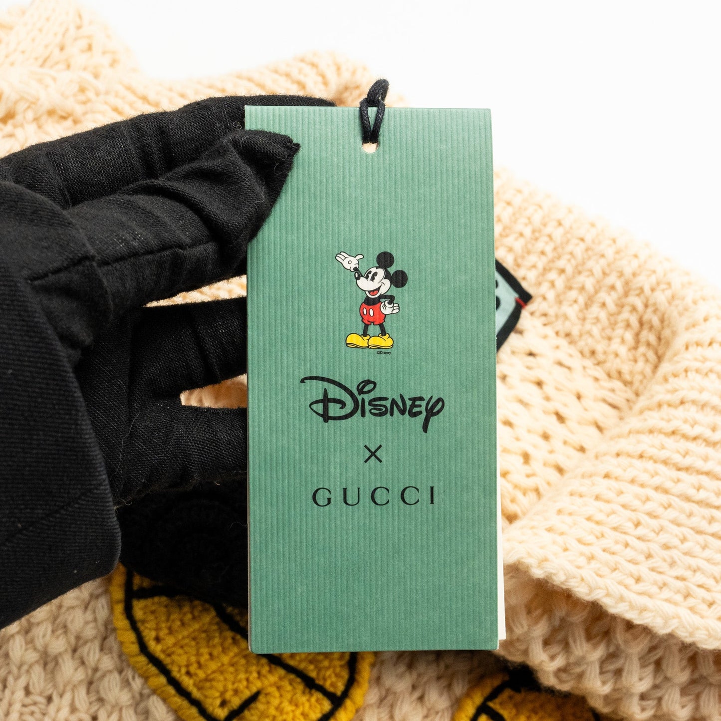 Gucci X Disney Size M Mickey Mouse Sweater Wool White/Mulitcolour