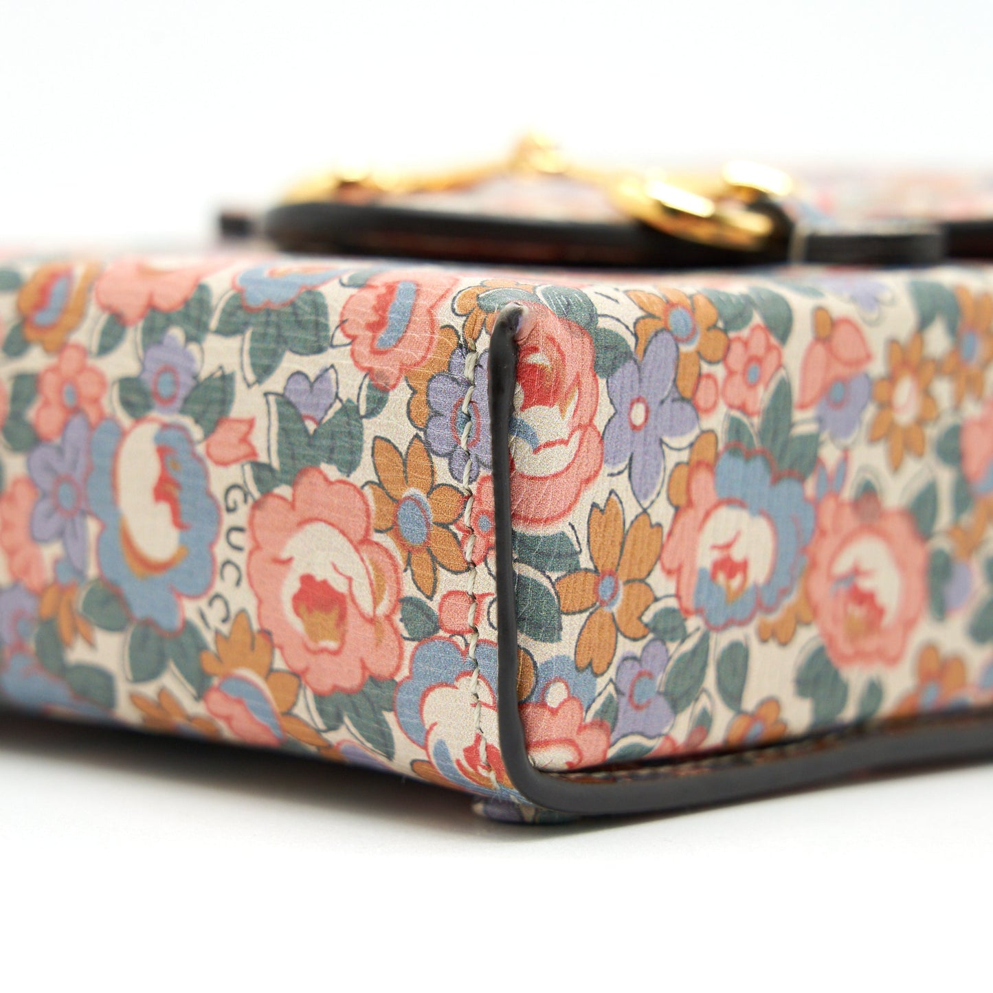 Gucci Liberty Floral Mini Bag In Light Pink and Blue