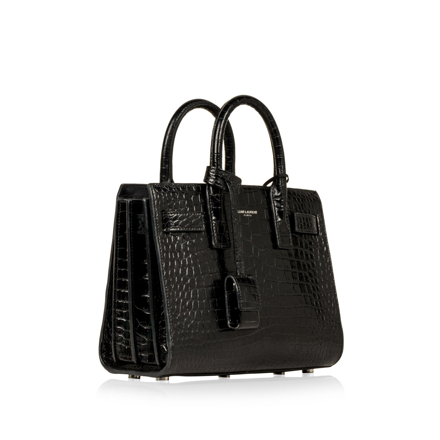 Saint Laurent Nano Sac de Jour Croc