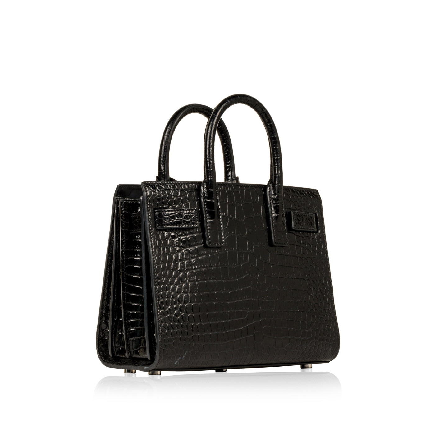 Saint Laurent Nano Sac de Jour Croc