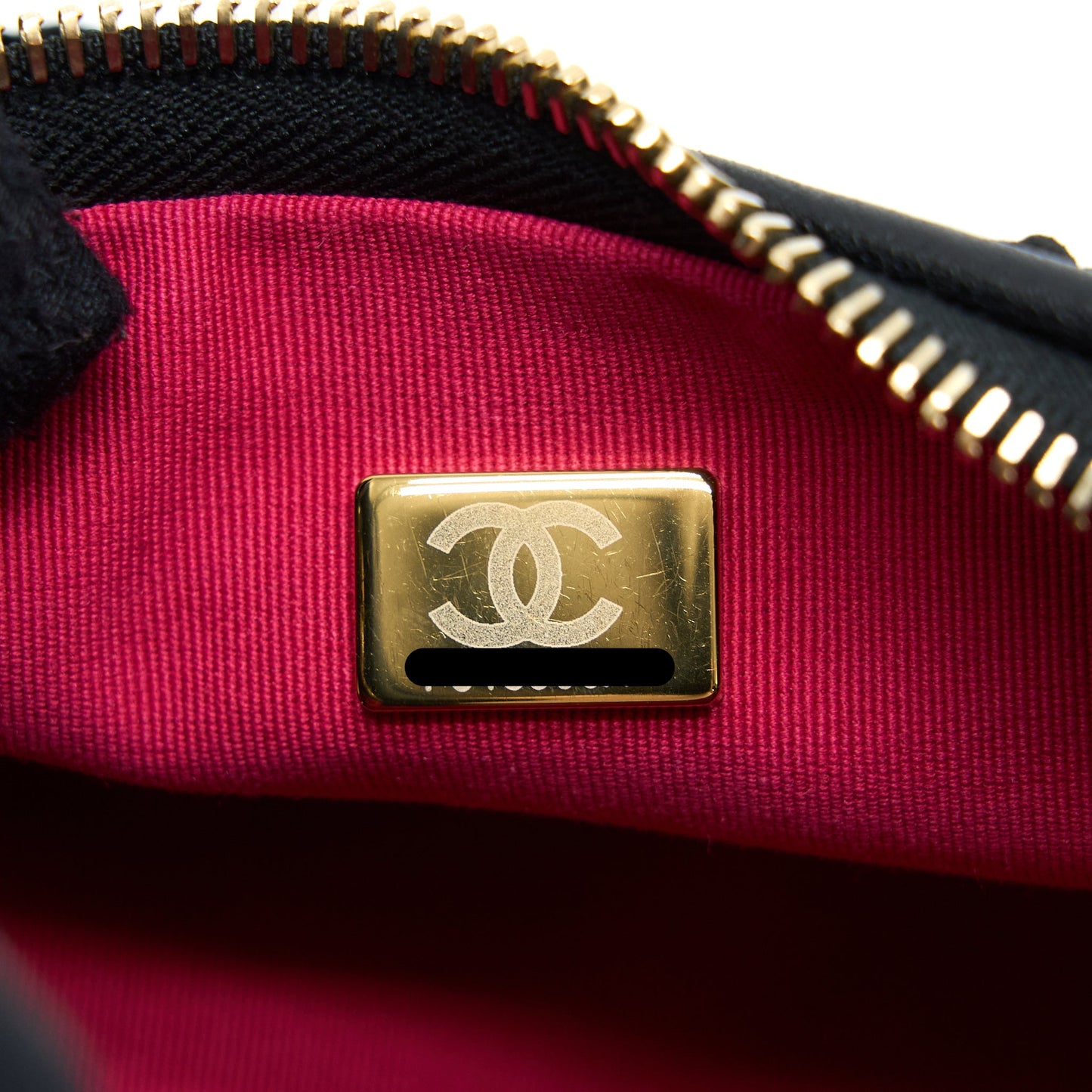 Chanel Mini Boston Bag with Chain Camellia Velvet Black (Microchip)