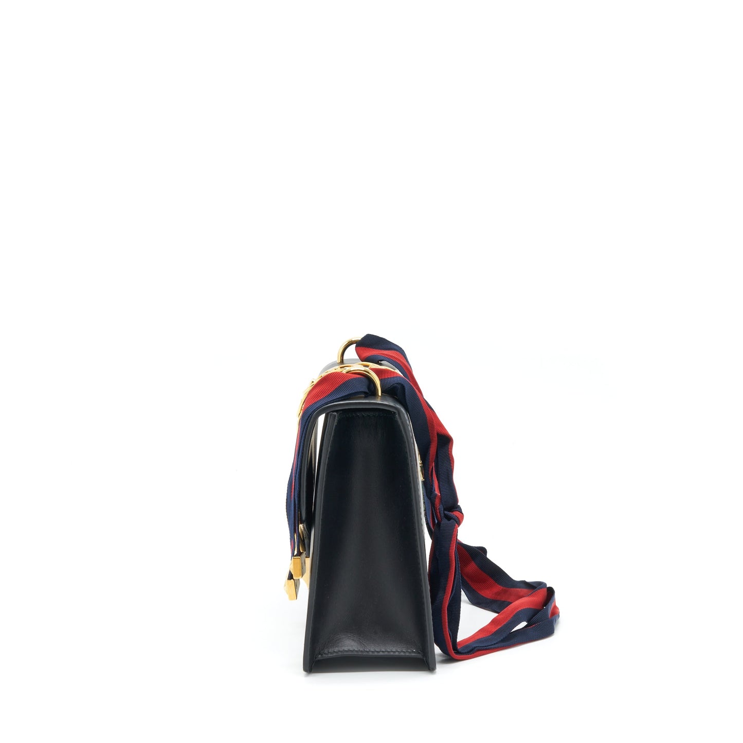 Gucci Small Sylvie Shoulder Bag Black