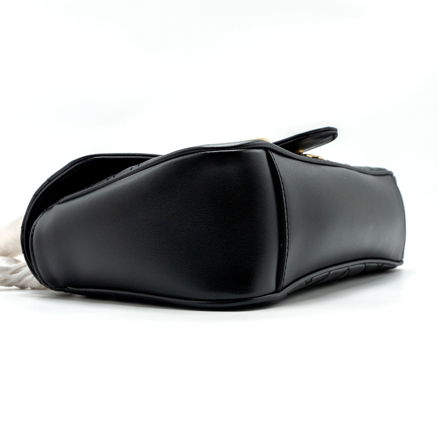 Gucci small marmont bag calfskin black