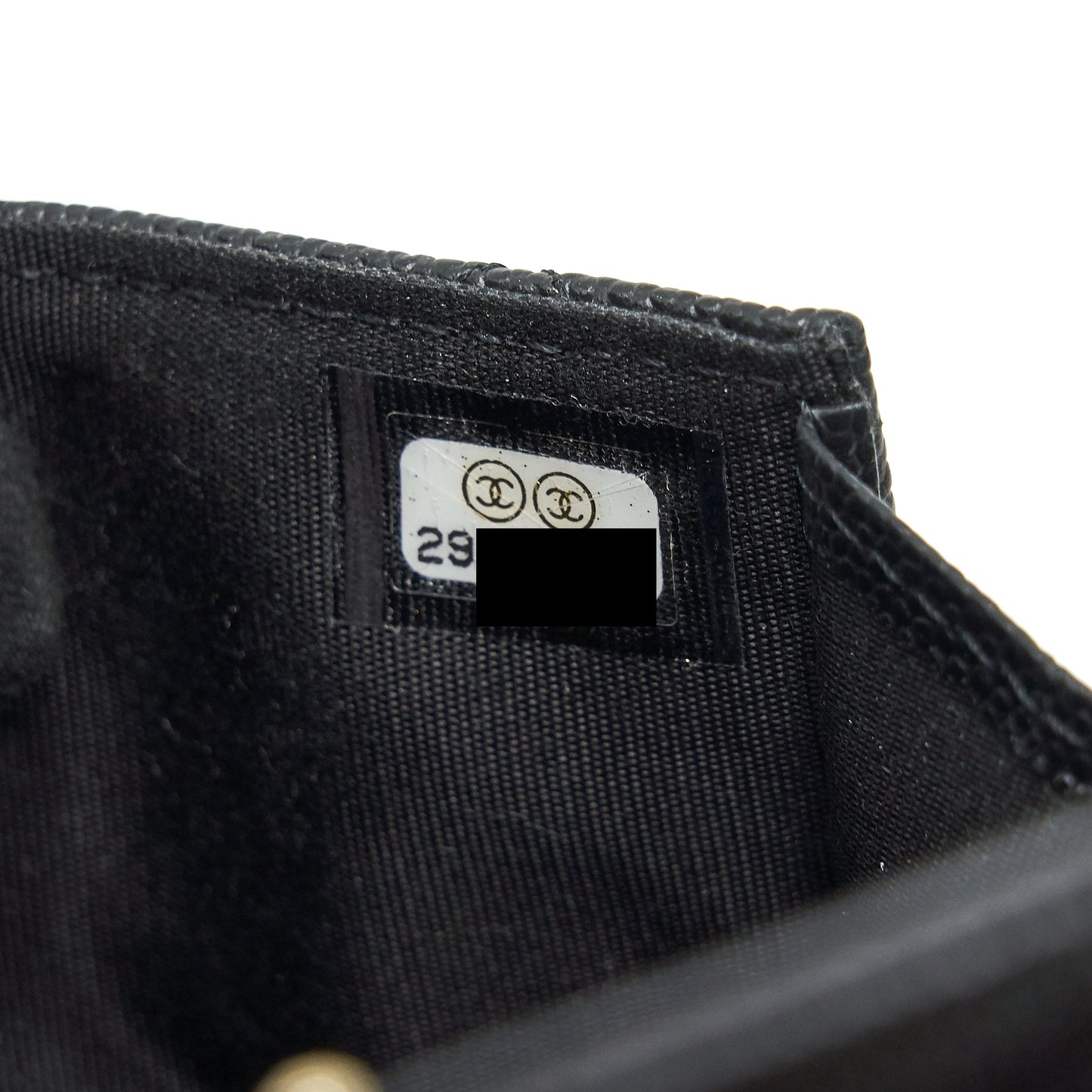 Chanel Mini Crossbody Bag Caviar Black