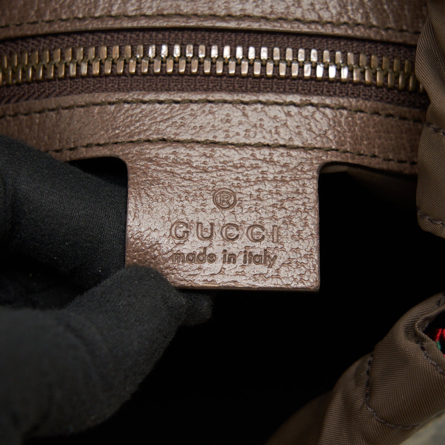 Gucci Drawstring Backpack GG Supreme Beige/Yellow