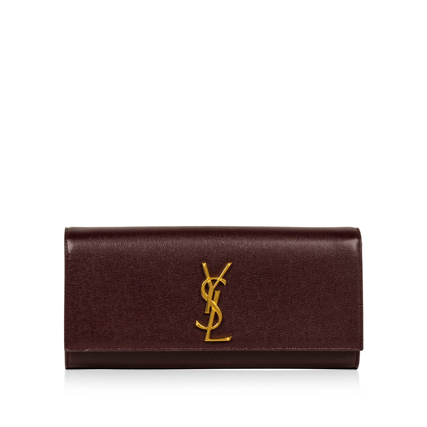 Saint Laurent Purple Monogram Clutch