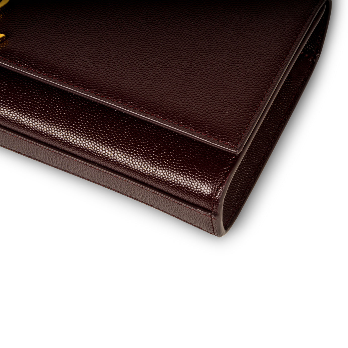 Saint Laurent Purple Monogram Clutch