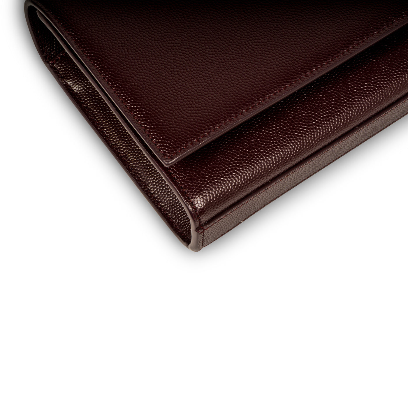 Saint Laurent Purple Monogram Clutch