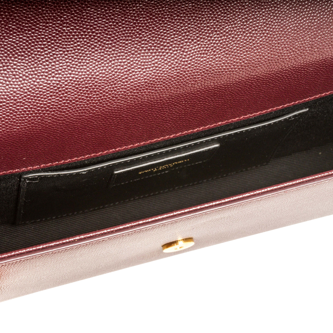 Saint Laurent Purple Monogram Clutch