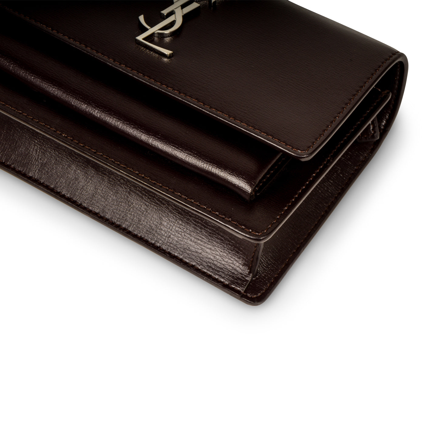 Saint Laurent Mini Sunset Bag - Purple