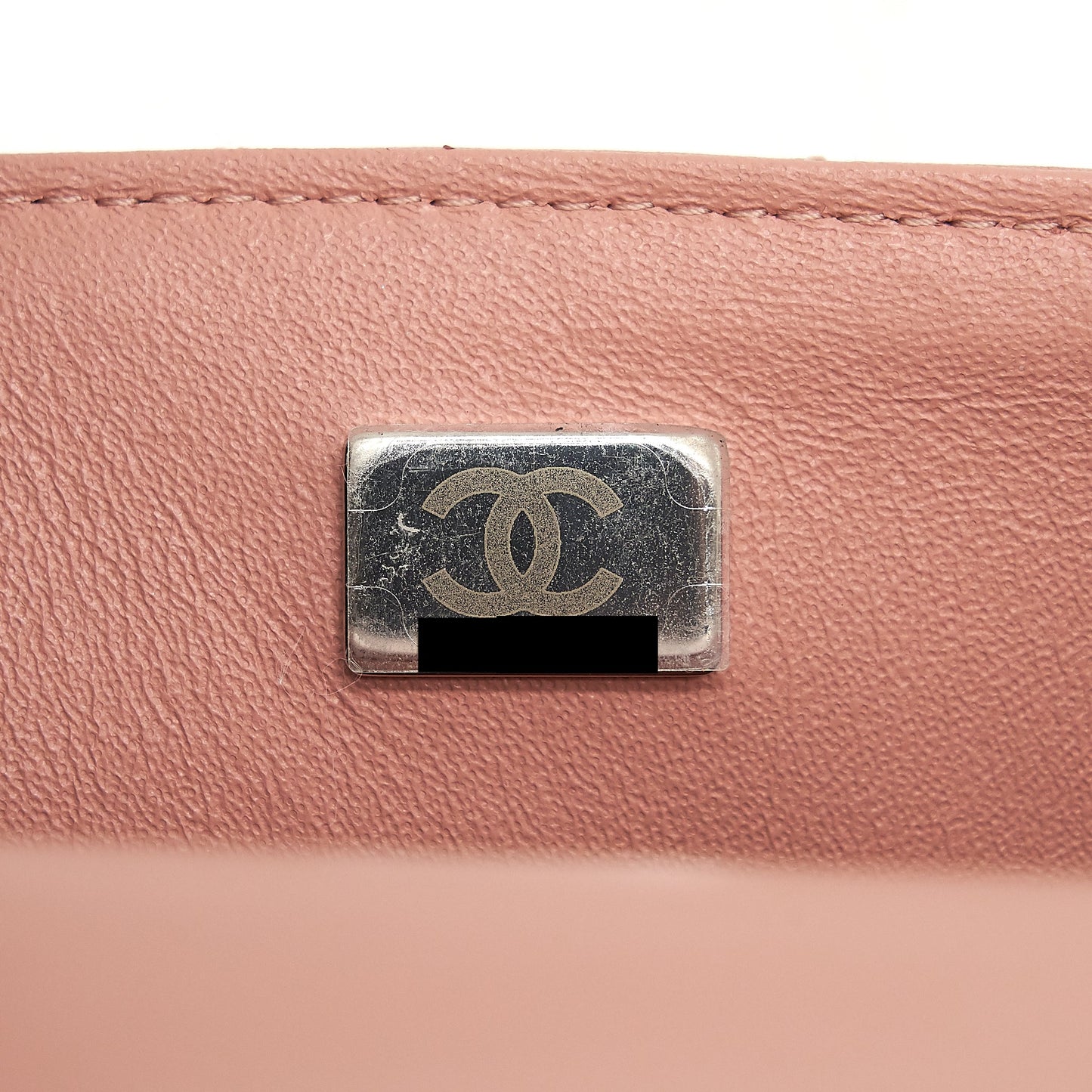 Chanel Mini rectangular Flap bag Lambskin pink