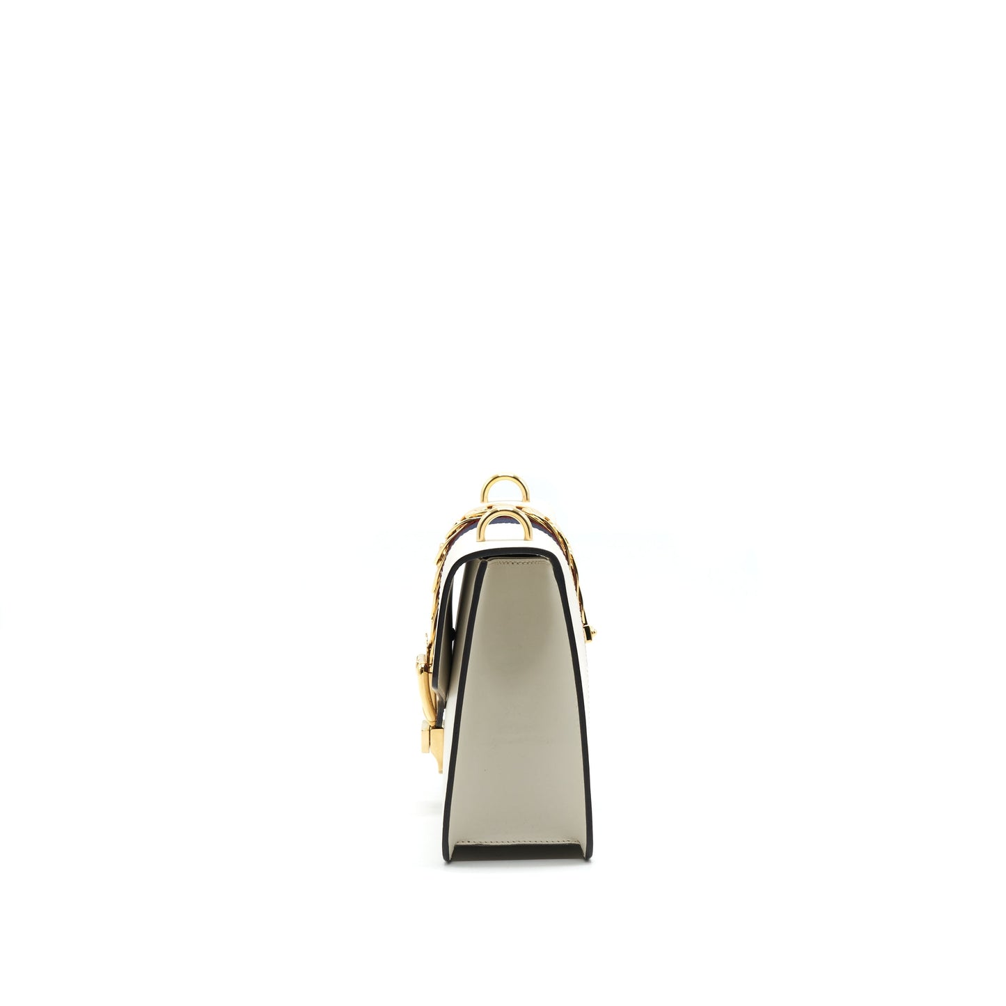 GUCCI SMALL SYLVIE BAG IN WHITE
