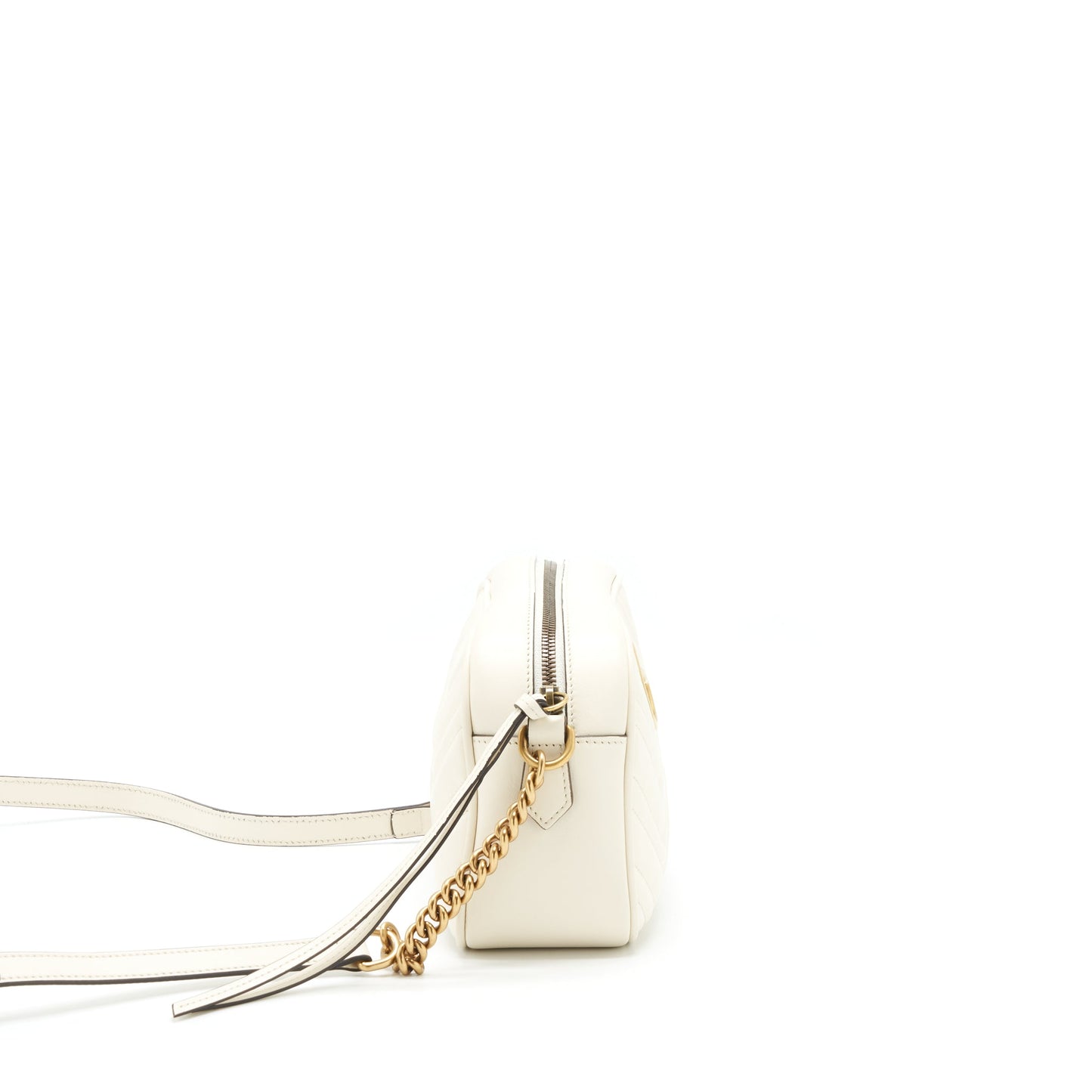 Gucci Marmont Camera Bag White