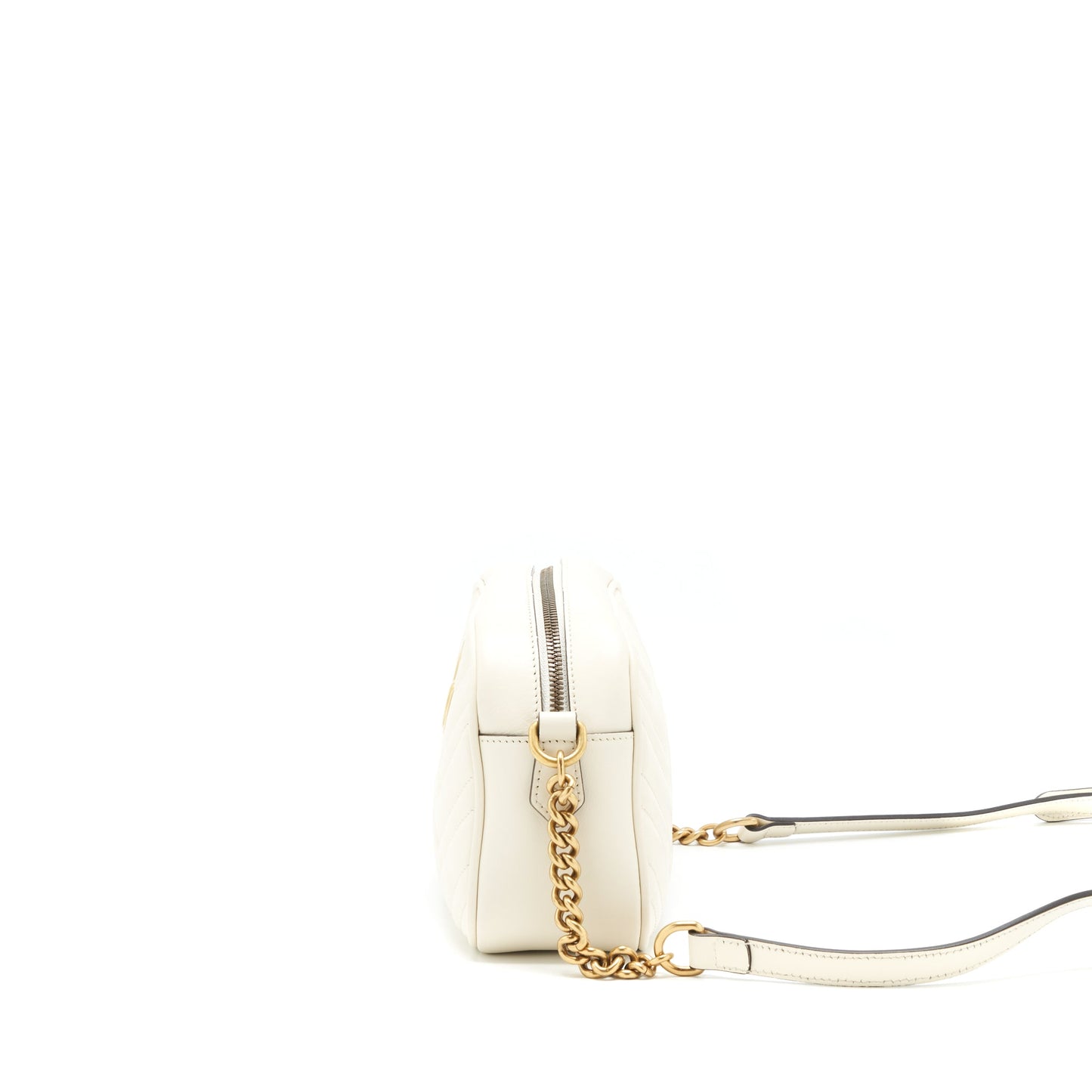 Gucci Marmont Camera Bag White