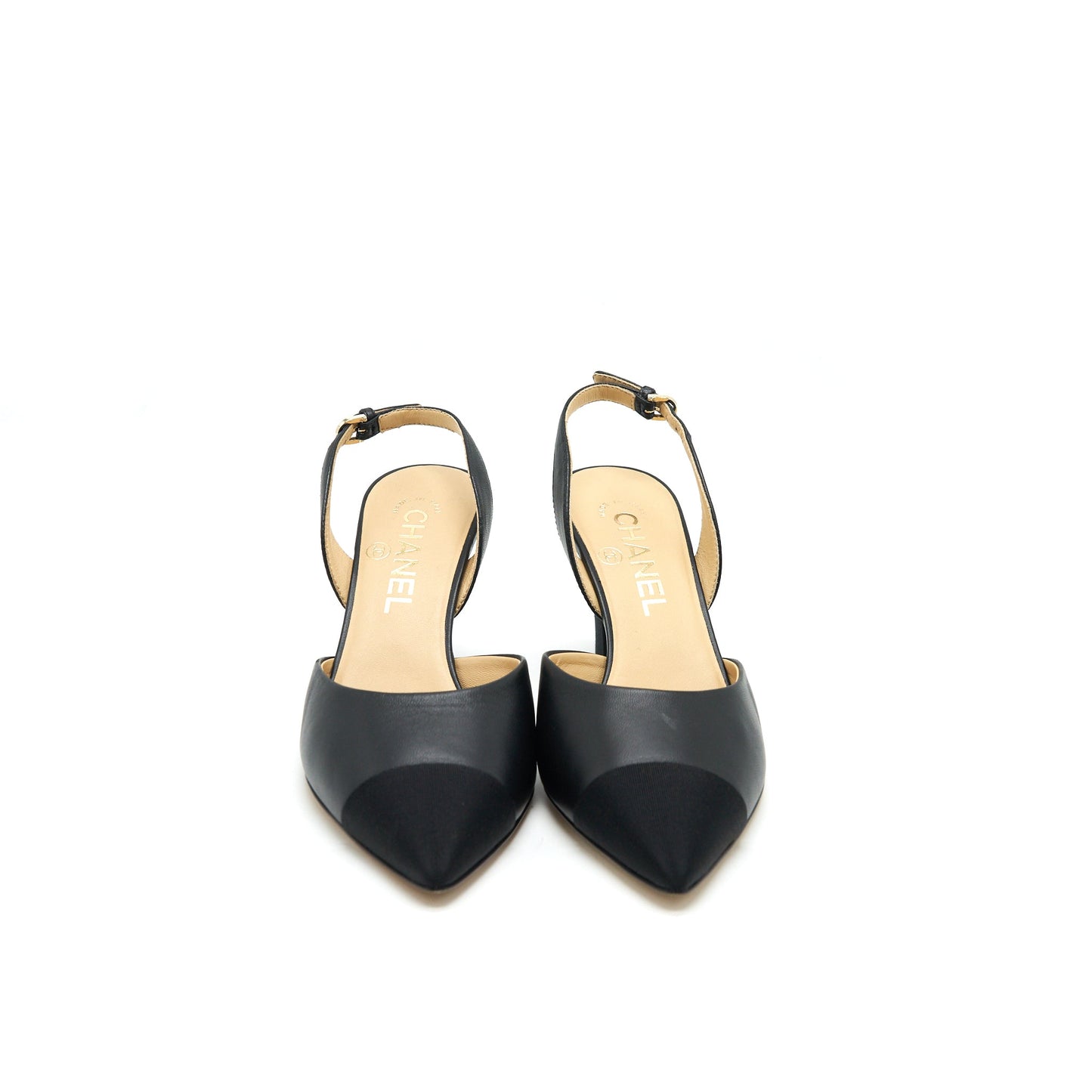 Chanel Size 36C Mid Heels Sling Back