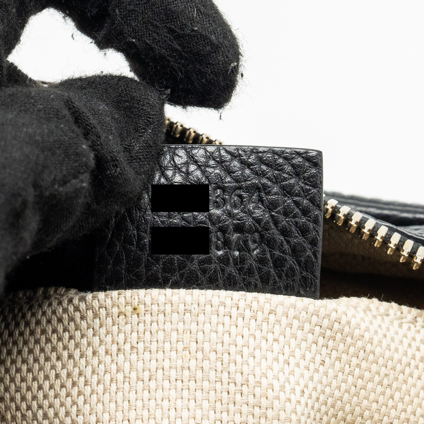 Gucci Disco Soho Camera Bag grained calfskin black