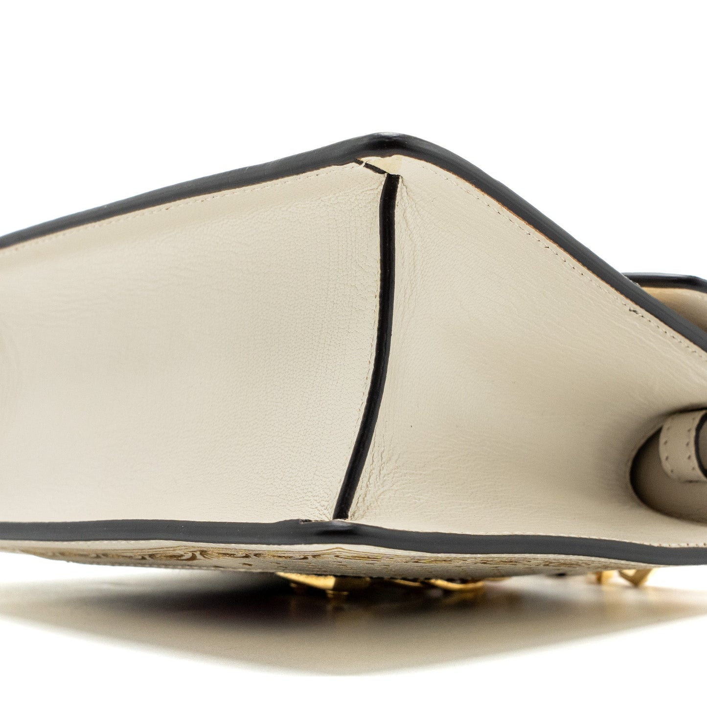 Gucci Sylvie Top Handle Bag Limited Edition leather White