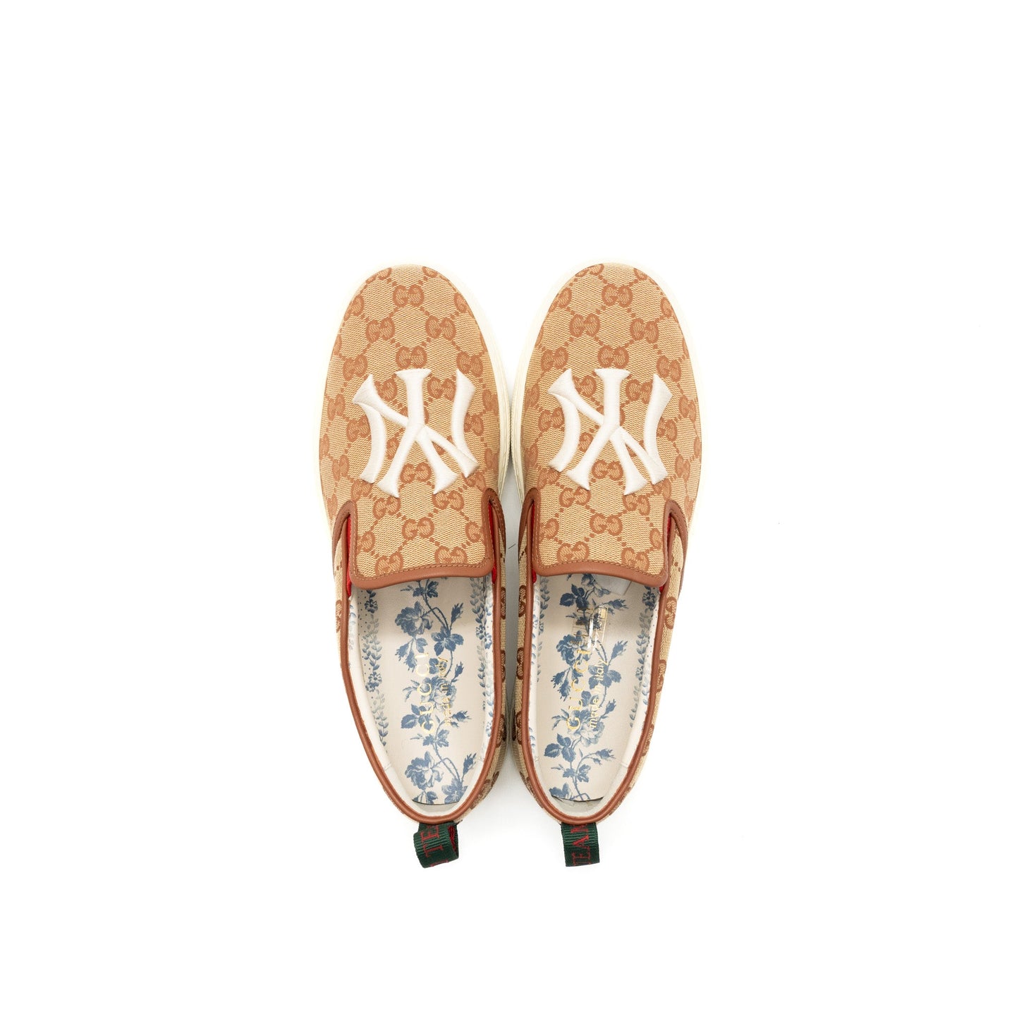 Gucci size 42 GG slip-on sneaker canvas multicolour