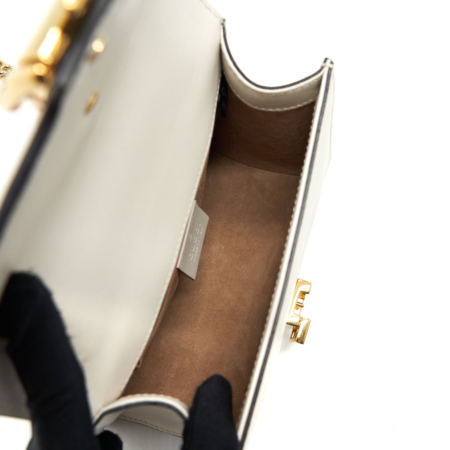 Gucci Mini sylvie chain Bag White