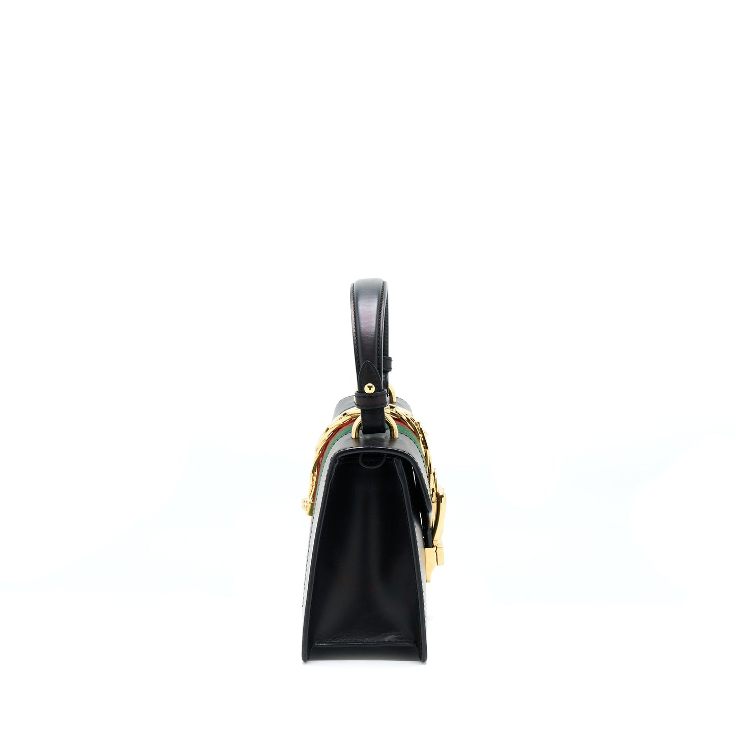 Gucci Mini Top Handle Sylvie Bag Black