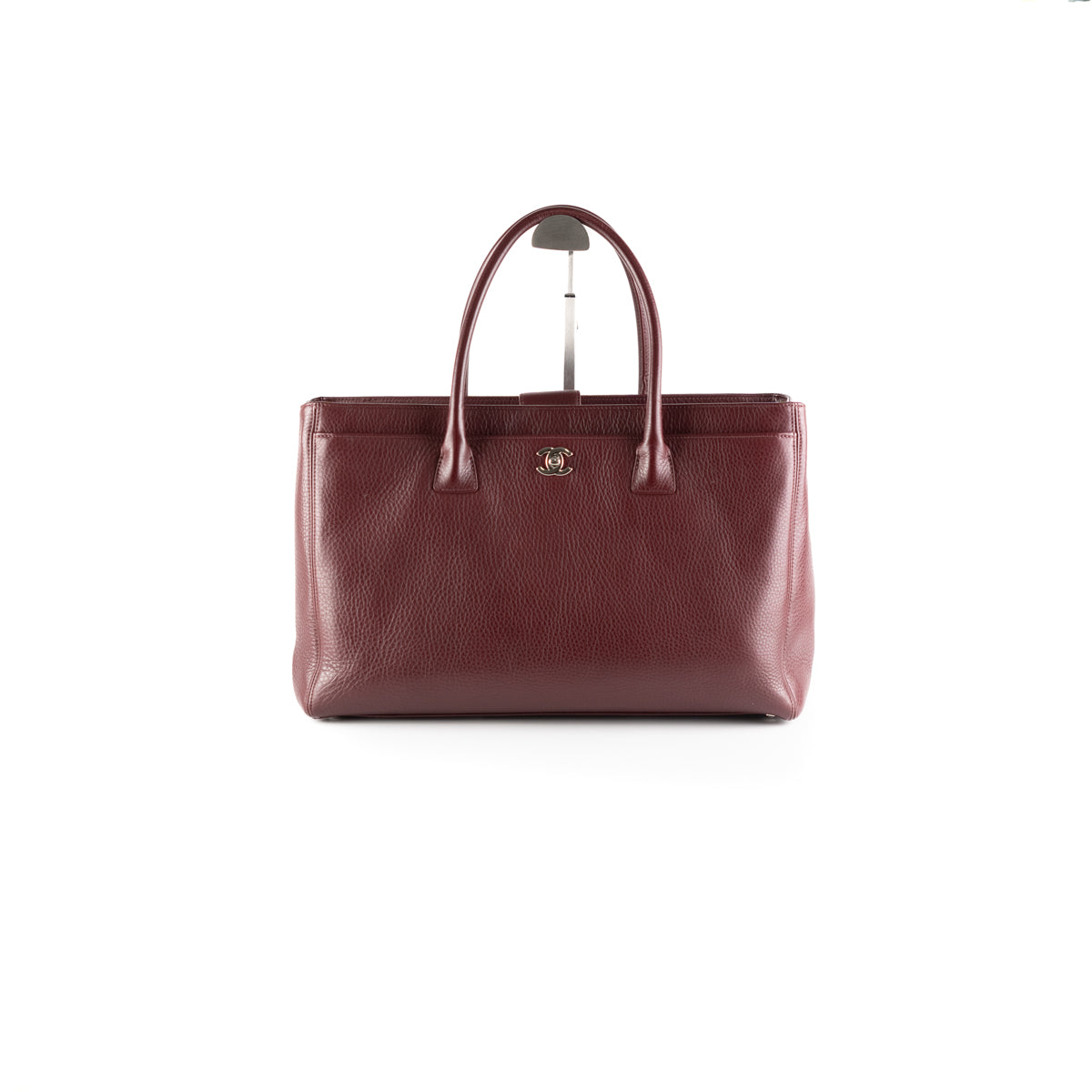 12/7 DOTD- Chanel Cerf Tote Large Bag Burgundy