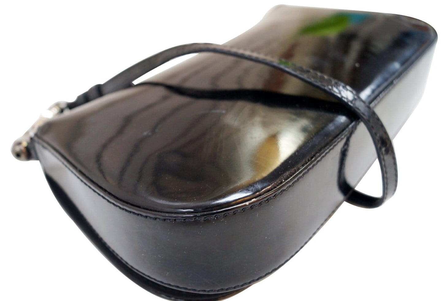 CHRISTIAN DIOR Black Maris Pearl Shoulder Bag