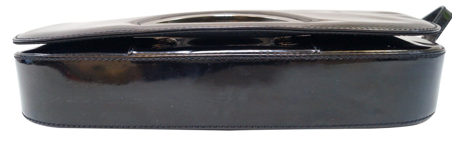 CHRISTIAN DIOR Black Maris Pearl Shoulder Bag