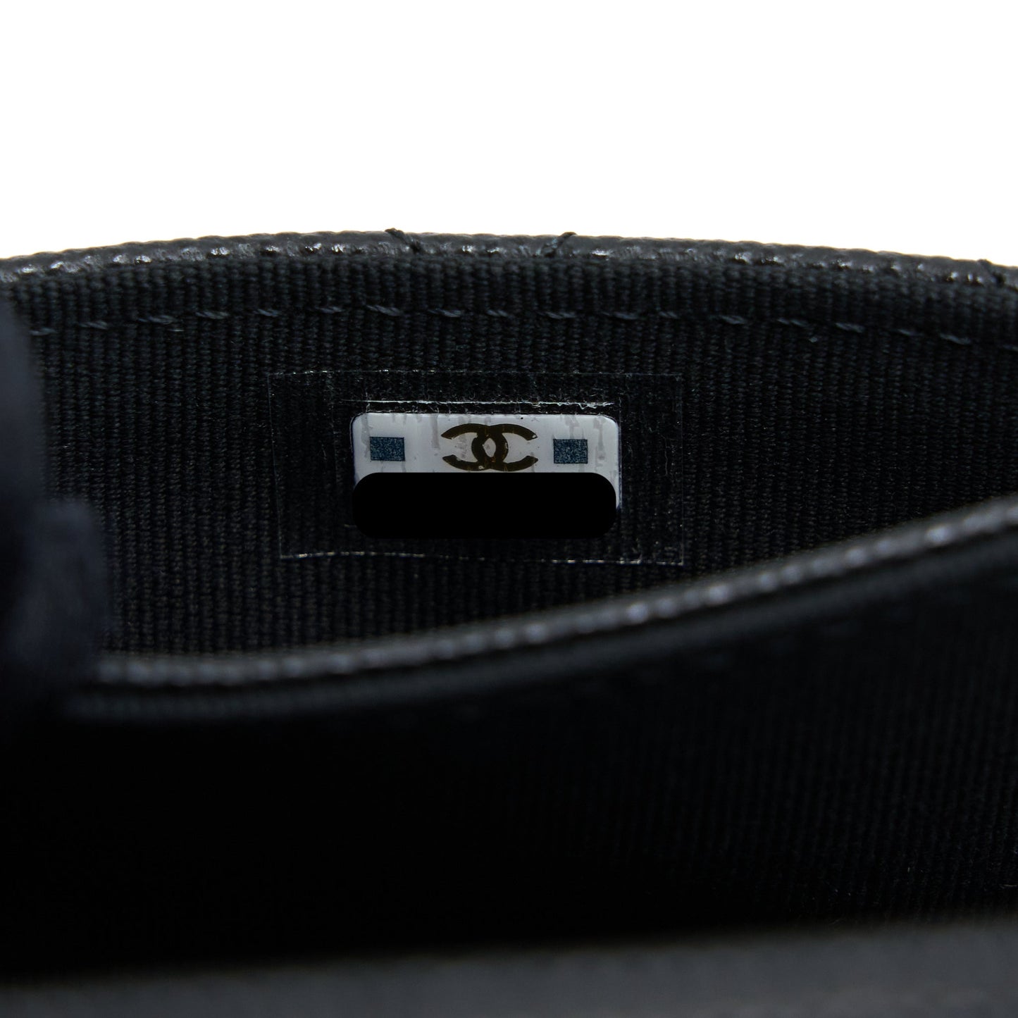 Chanel 23C Limited Edition Card Holder Caviar Black (Microchip)