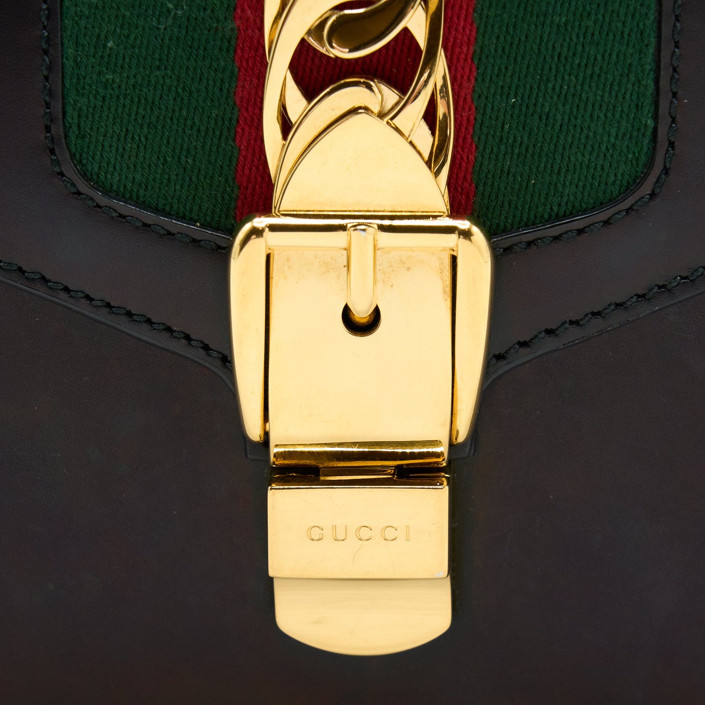 Gucci Mini Top Handle Sylvie Bag Black