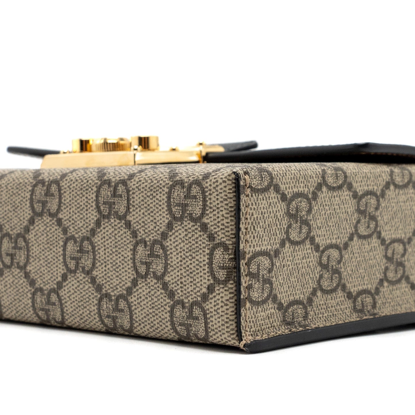 Gucci Padlock Mini Top Handle Bag GG Supreme Canvas/ Leather Multicolour