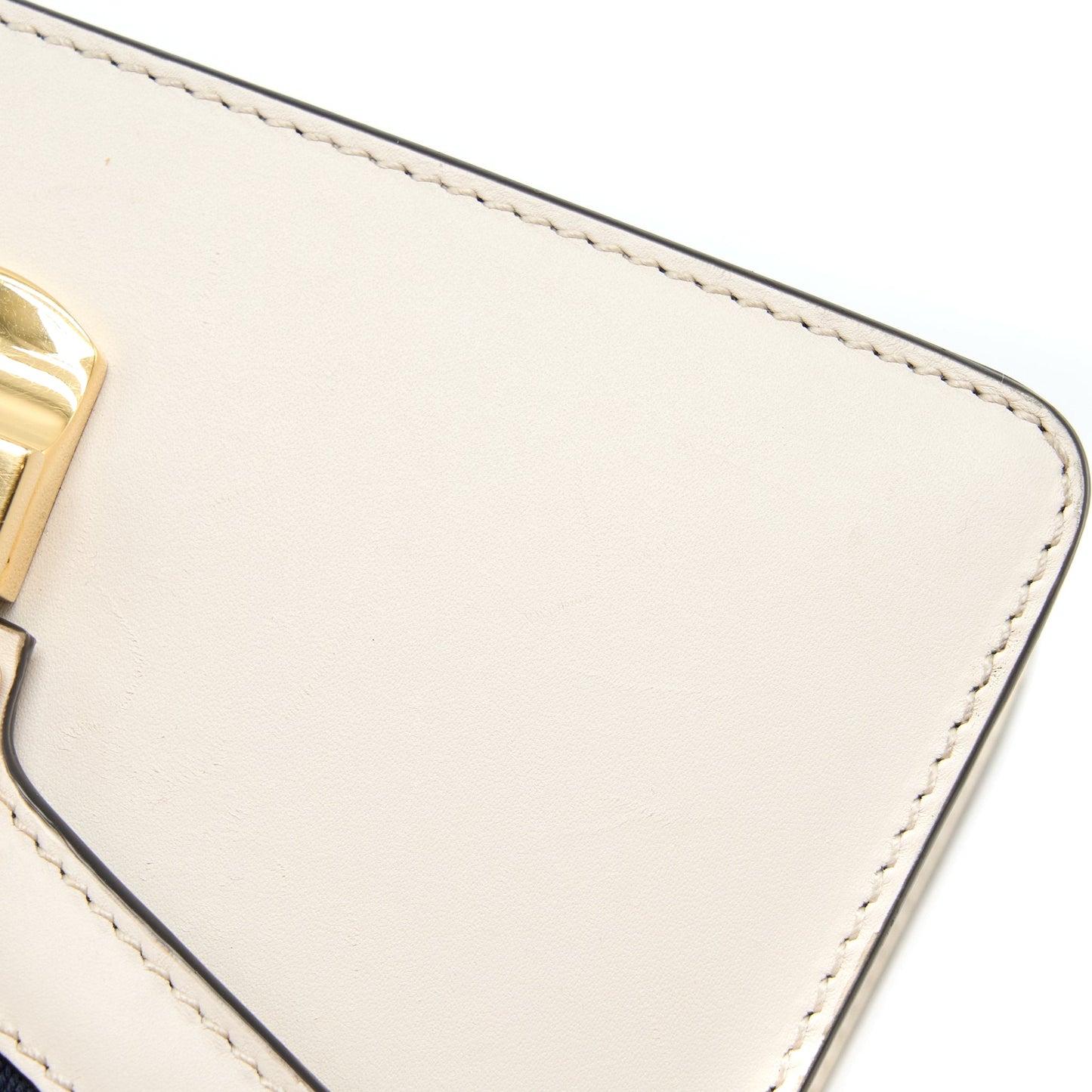 Gucci Mini Top Handle Sylvie Bag Calfskin White