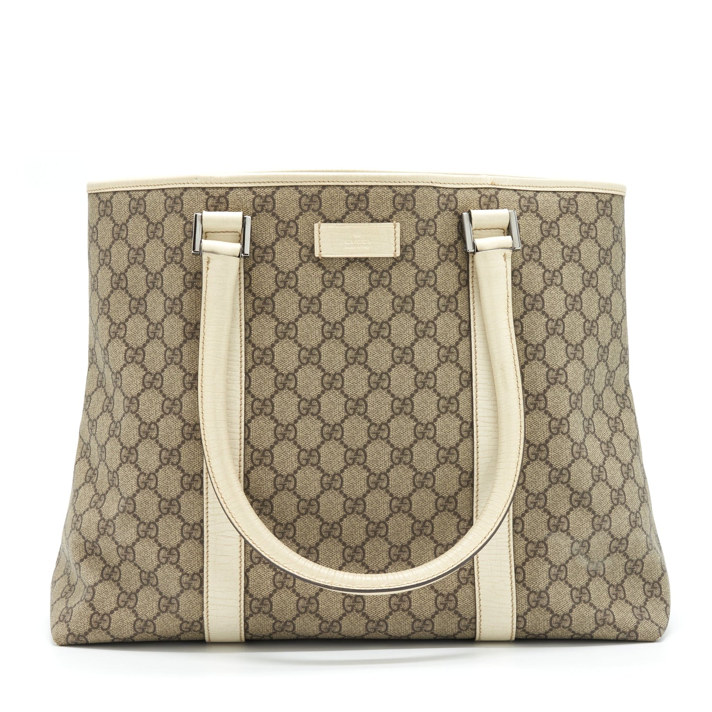 Gucci Tote Bag GG Supreme Canvas And Leather SHW