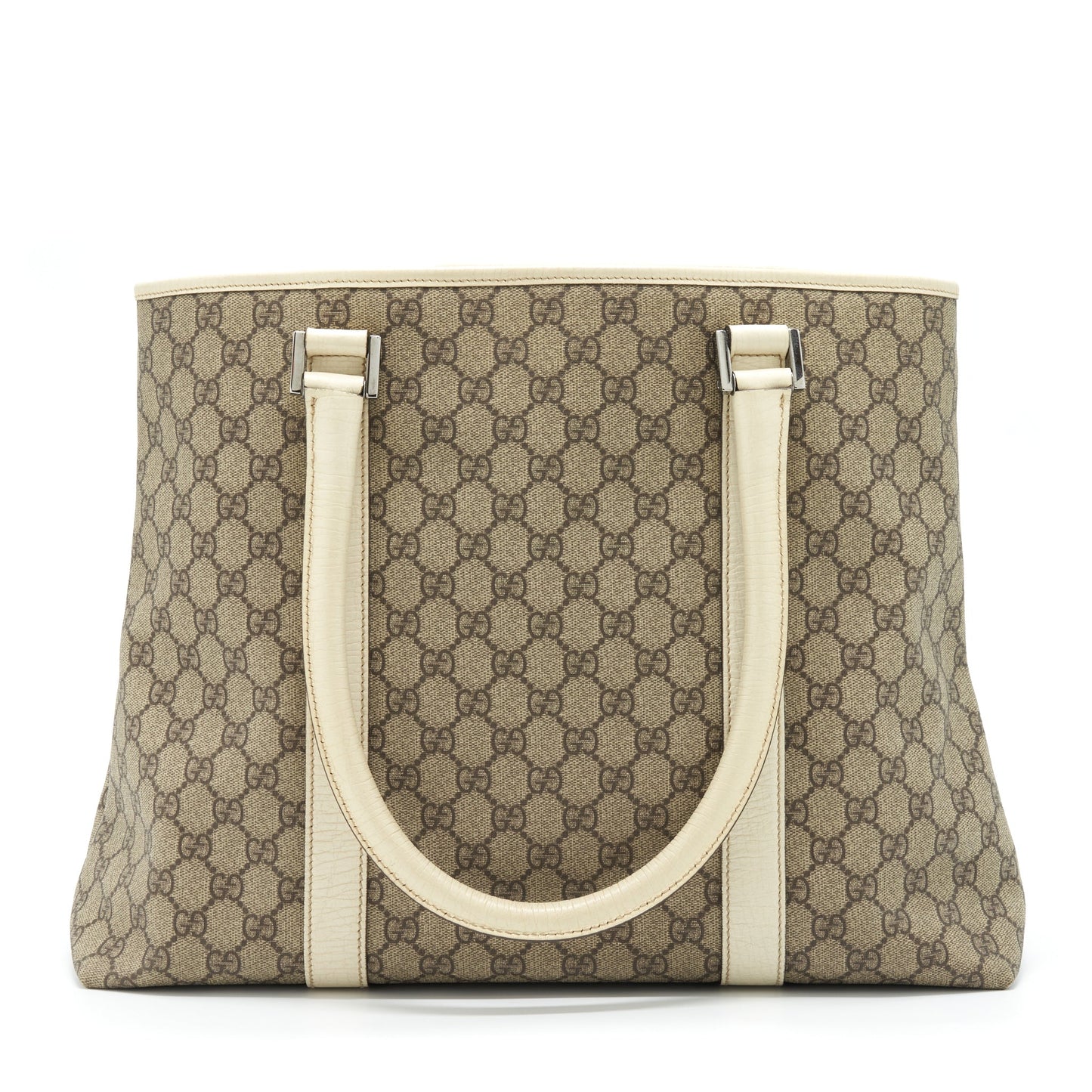 Gucci Tote Bag GG Supreme Canvas And Leather SHW