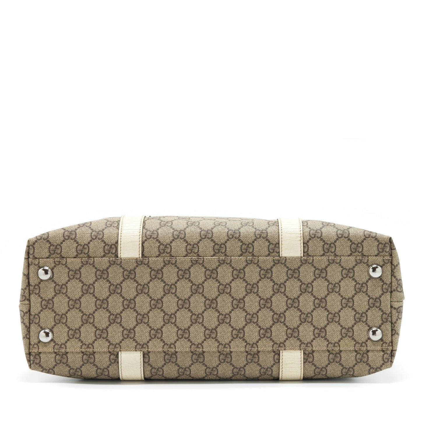 Gucci Tote Bag GG Supreme Canvas And Leather SHW